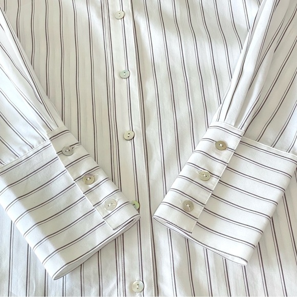 NWT Favorite Daughter The Ex Boyfriend Shirt Dress Oversized Buttondown Small - Picture 7 of 16